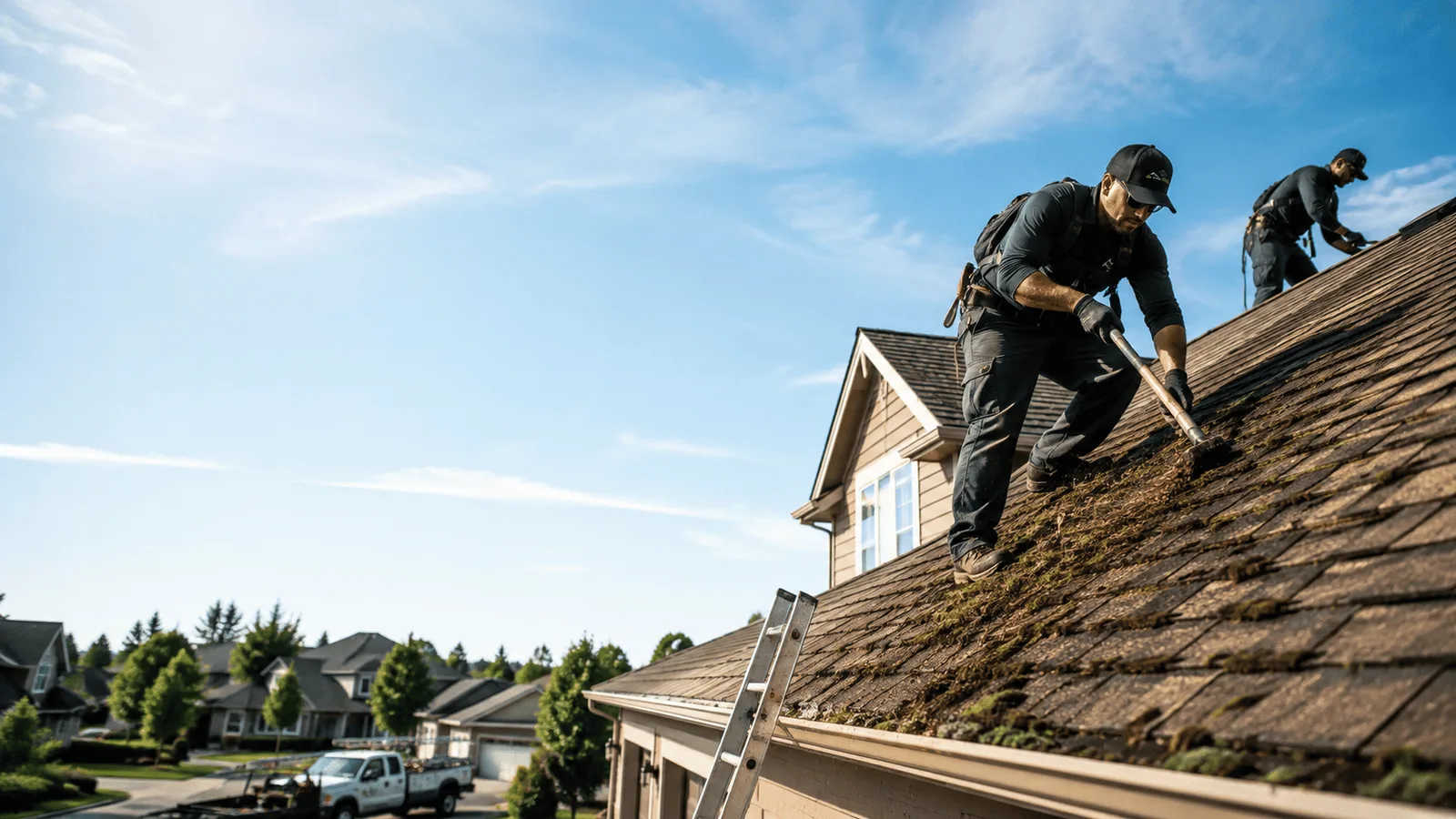 Roof Moss Removal in Sandwich, MA near me